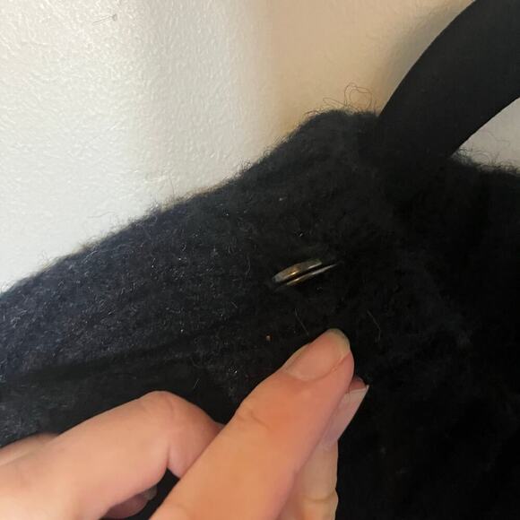 Bishop + young chandler knit sweater‎ black rhinestone embellishment small - Picture 12 of 13